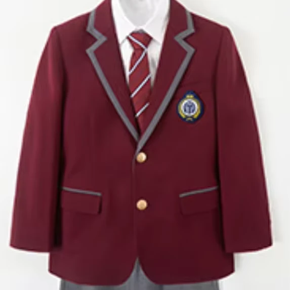 Customization-Children-School-Uniform-Boys-Girls-Primary-Secondary-Blazer-Jacket-Pants-Polyester-Needle-Detection-OEM-China