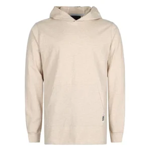 Customization FR Hooded Shirt Heather Khaki Cotton Knit Men’s Hooded 6OZ Fire Retardant Shirt