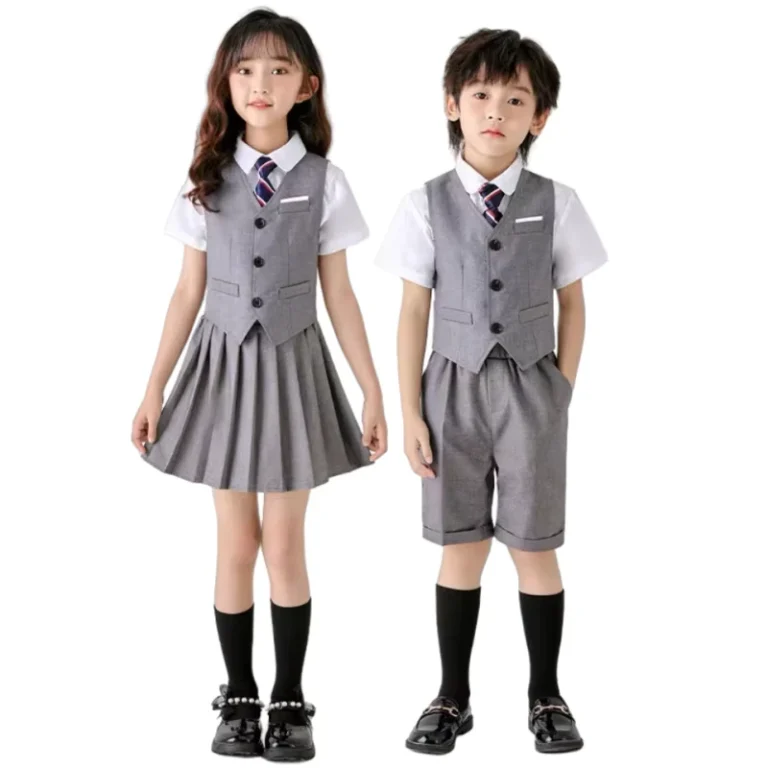 Customize-School-Uniforms-Cotton-Breathable-School-Uniforms