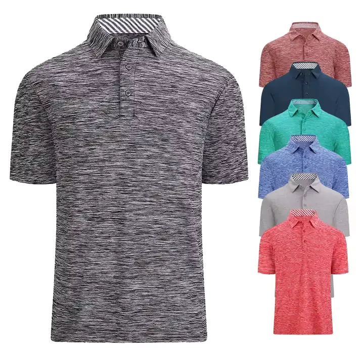 Customized Breathable Golf Polo Shirts Comfortable Fit Blank T Shirts Luxury Men's Oversized Polo Shirts T Shirts