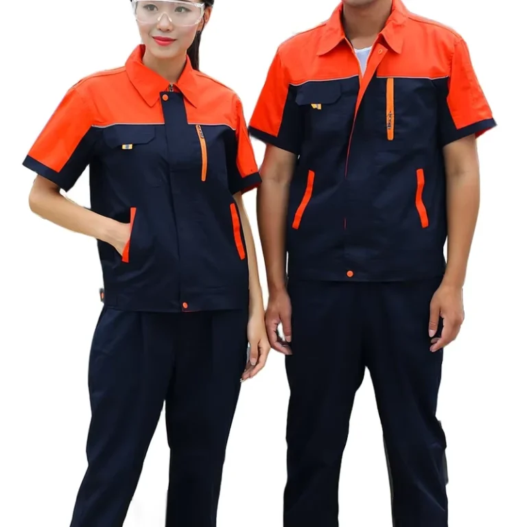 Customized-Breathable-Hi-Visibility-Cotton-Labor-Protection-Work-Clothes-for-Construction-Site-Cleaning-Petroleum-Petrochemical