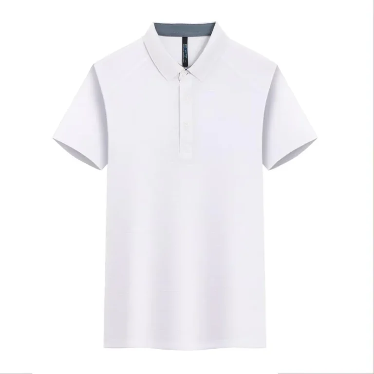 Customized-Corporate-Work-Uniform-T-Shirts-and-Shirts-100-Cotton-Short-Sleeve-Formal-Embroidered-Lapel-Unisex