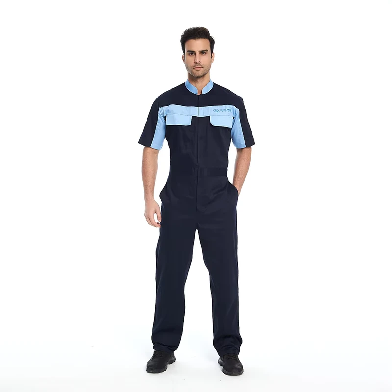 Customized Customized Summer Industry Labor Water Protection Clothes Oil Field Coverall Hi Vis