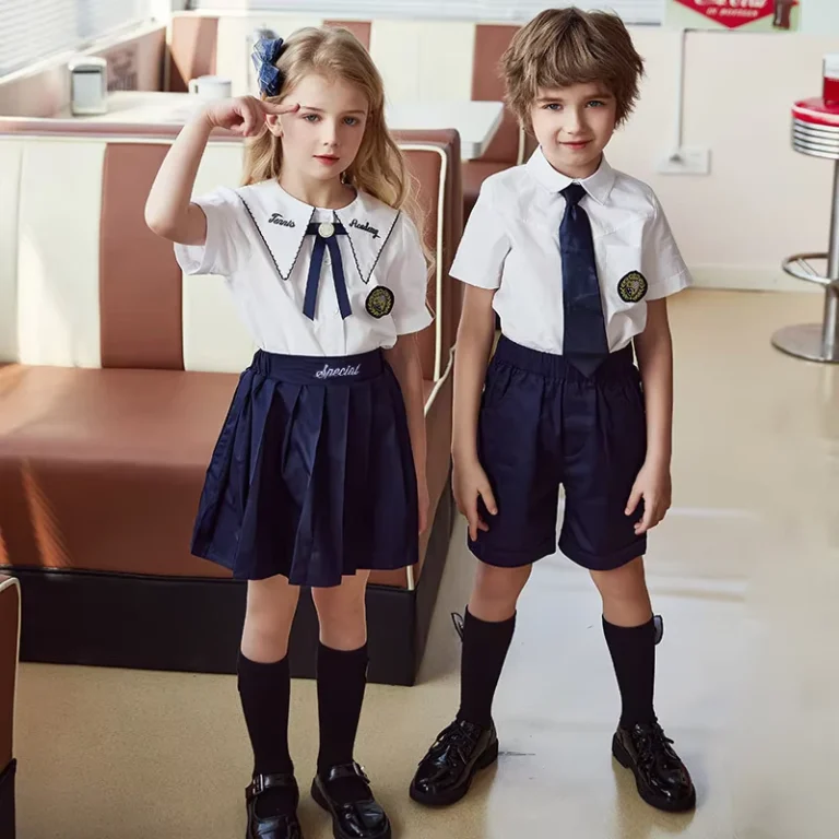 Customized-Design-School-Uniform-Shirt-and-Pant-for-Girl-and-Boy-Primary-and-Secondary-Students-School-Uniform