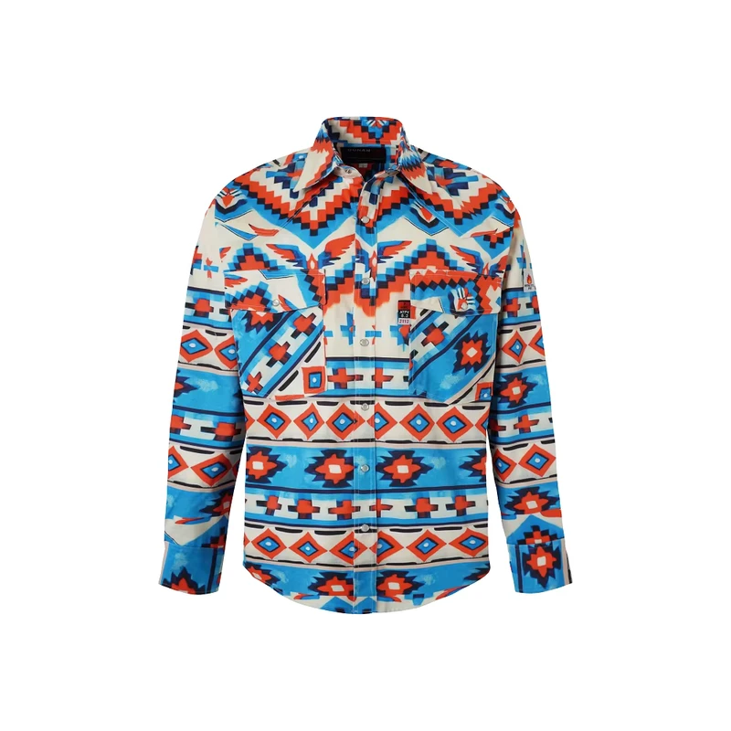 Customized FR Shirt with Long Sleeve EN 11611 Fire Retardant Workwear