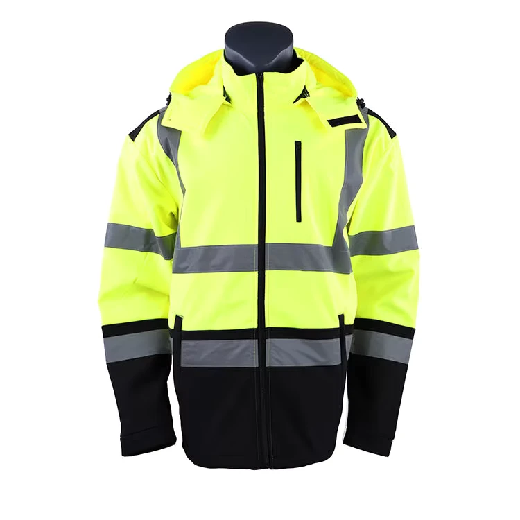 Customized Fashionable Breathable Work Jacket Soft Shell Mechanic Hivis Uniform Work Uniforms