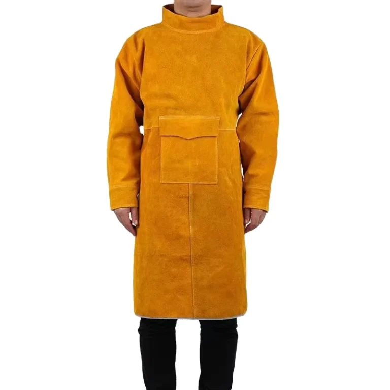 Customized-Heavy-Duty-Washed-Soft-Leather-Apron-Industrial-Store-Welded-Jacket-Protective-Safety-Work-Wear