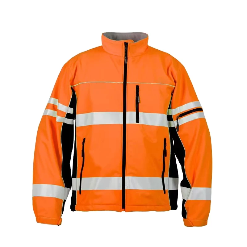 Customized High Viz Safety Jacket Work Clothes Construction Uniforms Fire Proof Jacket For Worker