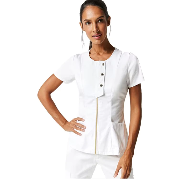 Customized Hospital Nurse Uniform Set with Logo