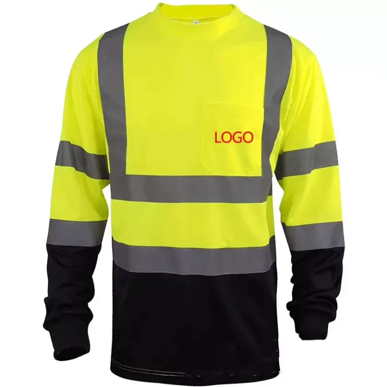 Customized-LOGO-Breathable-Construction-Uniforms-Short-Shirt-Long-Sleeve-Hi-Vis-Reflective-Road-Safety-T-Shirt-Men
