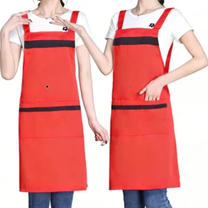 Customized Logo Chef Cooking Aprons for Adults and Children, for Cafes, Restaurants, and Kitchens