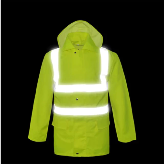 Customized Logo Children's Reflective Safety Vest Jacket Polyester ANSI Class 1 Waterproof High Visibility