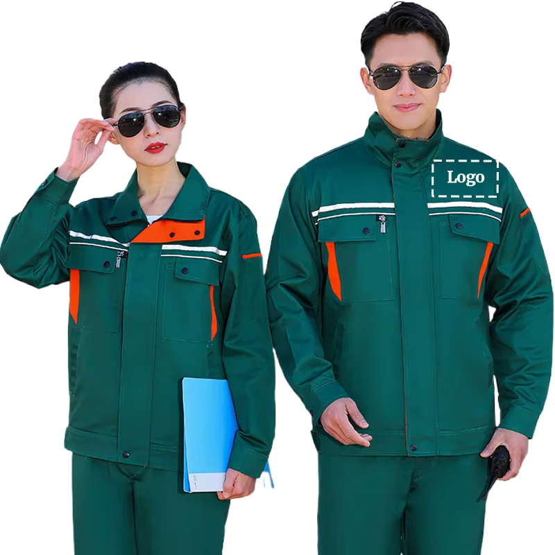 Customized Logo Hi Visibility Cotton CE Certified Construction Industrial Workwear Breathable Thermal Summer Clothes Different