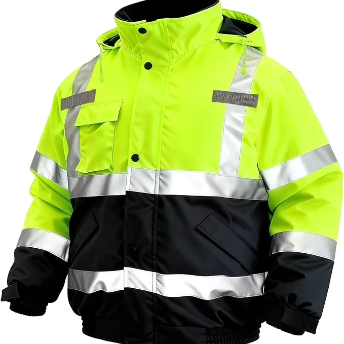 Customized-Logo-High-Visibility-Work-Jacket-Reflective-Safety-Hivis-Uniform-Construction-Clothing-Hi-Vis-Workwear