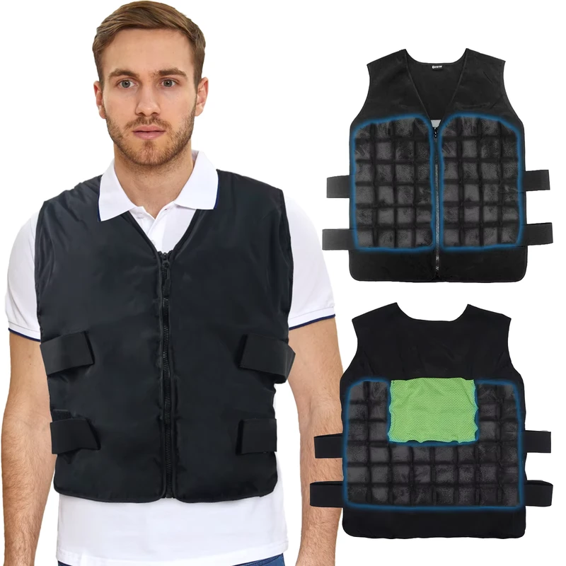 Customized Outdoor Jacket Work High Temperature Operator Ice Pad Oem Cooling Vest for Construction