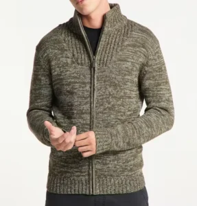 Customized Outfit Business Wear Jumper Men Colorful Casual Knitted Cardigan Sweaters