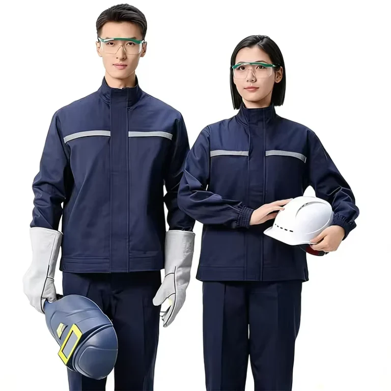 Customized-Pure-Cotton-Flame-Retardant-Anti-Static-Work-Coverall-Anti-Wrinkle-High-Temperature-Resistant-Breathable