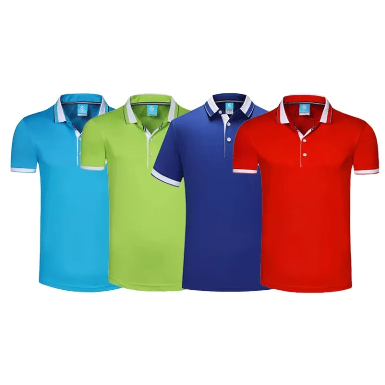 Customized-Quick-drying-Casual-Polyester-Short-Sleeve-Polo-T-shirt