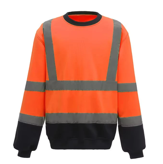 Customized Reflective Waterproof Polyester Jacket Anti static Breathable High Visibility Safety Construction Road Workwear
