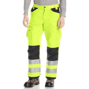 Customized Reflective Work Uniform Hi Vis Safety Work Oxford Pants for Men