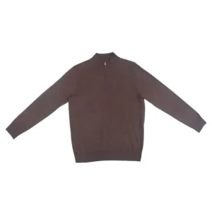Customized Retro style Sweater. Men’s OEM Knitwear Manufacturer. Exclusive Brand Pullover. Viscose Fiber. Knitted. Zipper