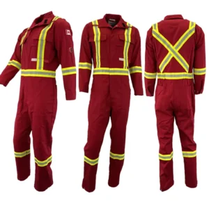 Customized US Canada FRC PPE Clothing Fire Retardant Coverall Workwear for Oil and Gas Industry