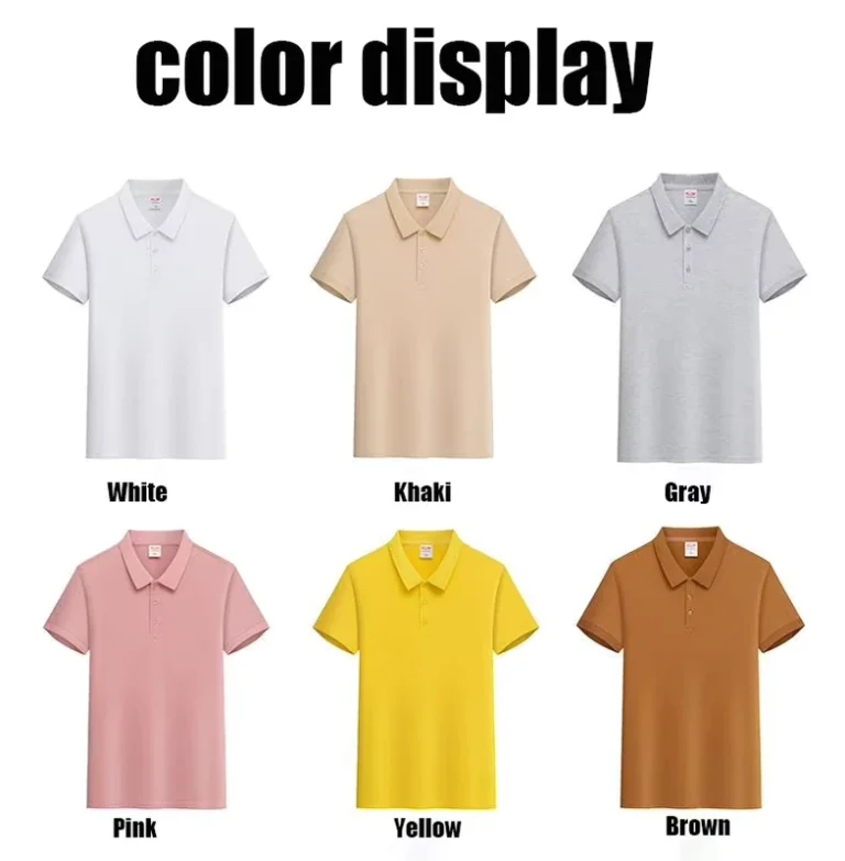 Customized-Yellow-and-Black-Polo-Shirt-School-Uniform-Performance-Polo-Shirt-for-Men