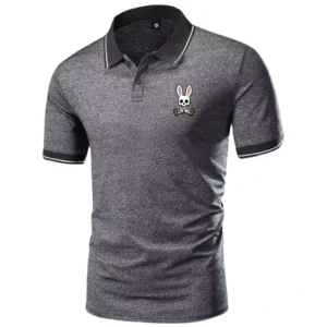 Customized logo Printing Polo 200gsm Cotton Breathable Business Gym Short Sleeve Basketball T-shirt
