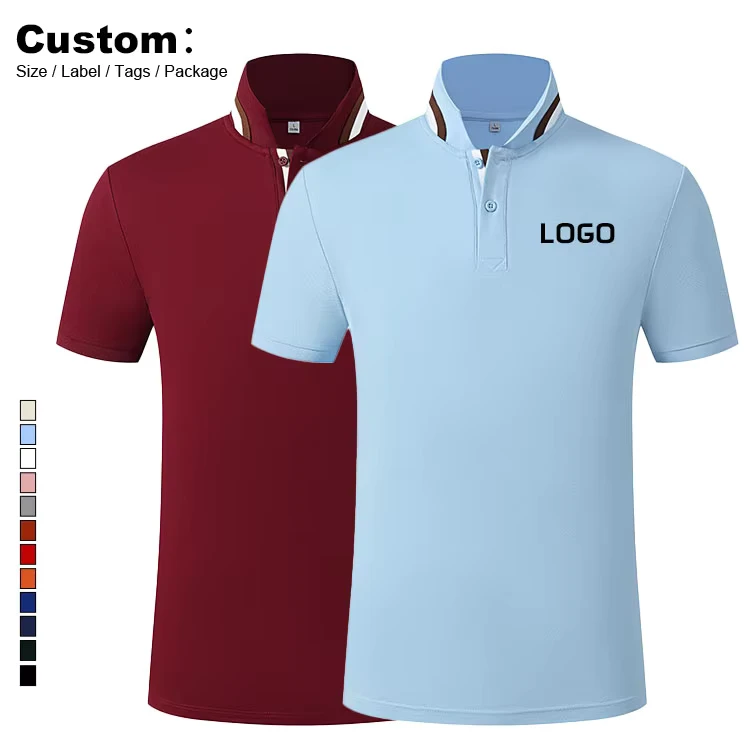 Customized-logo-Workwear-Polo-Shirt-260GMS-Casual-Design-Golf-Polo-T-shirts-Mens-Polo-Shirts