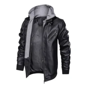 DAN5719 Solid Color Coat Men Teenager Large Size Jacket Men Wear Spring and Autumn Winter Jacket Canvas Fabric Casual
