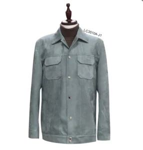 Deluxe High Quality Button Casual Bomber Jacket for Men Men’s Letter Pattern Jacket
