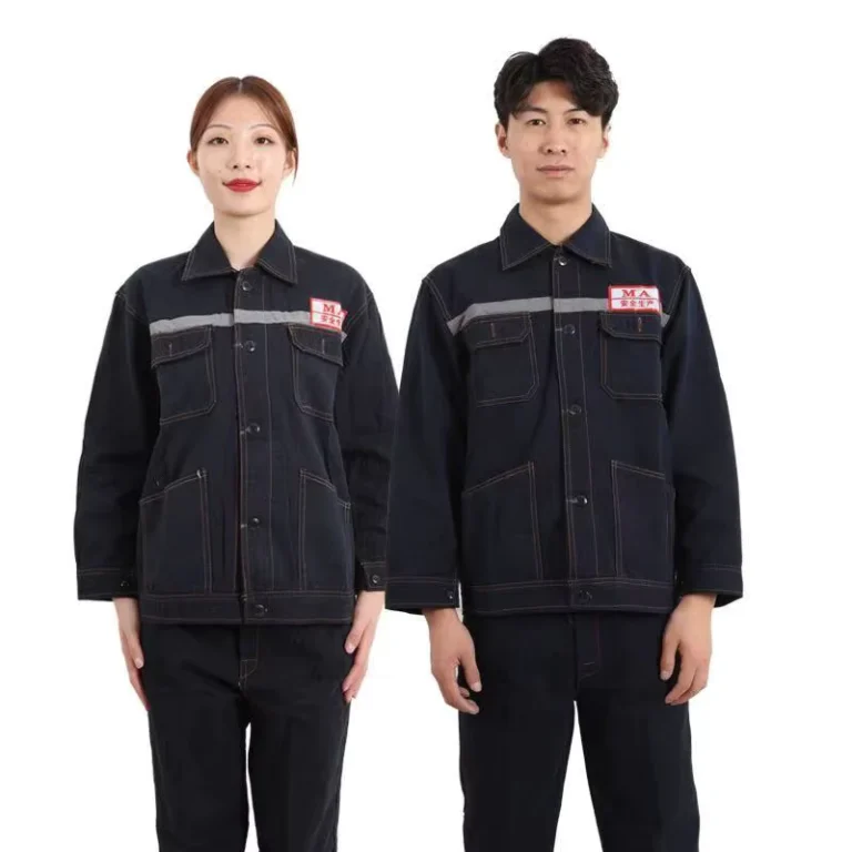 Demin-Long-Sleeve-Workwear-Uniform-for-Mechanical-Workers-Coal-Miners-Welders