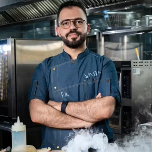 Denim Chef Uniform Jacket and Coat for Restaurant and Hotel Staff