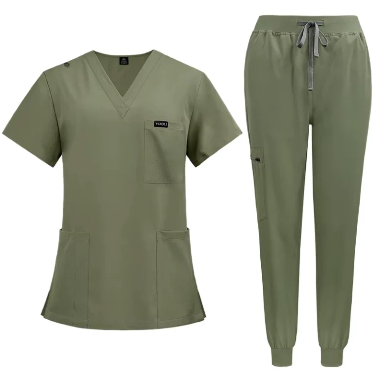 Dental-Clinic-Nursing-Uniform-Sets-Short-Sleeve-Medical-Scrubs-Uniforms-Women-and-Men-Surgical-Hospital-Uniforms