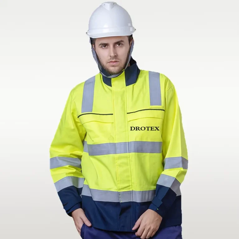 Design-Manufacture-Flame-Retardant-Oil-Refinery-Cargo-Electrician-Workwear-Uniform-Work-Wear-Industrial-Jackets
