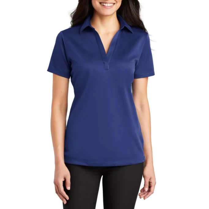 Designer High Quality Polo T Shirt Uniform Custom Slim Fit Embroidery Blank Polyester Cotton Work Uniform Polos Shirt for Women