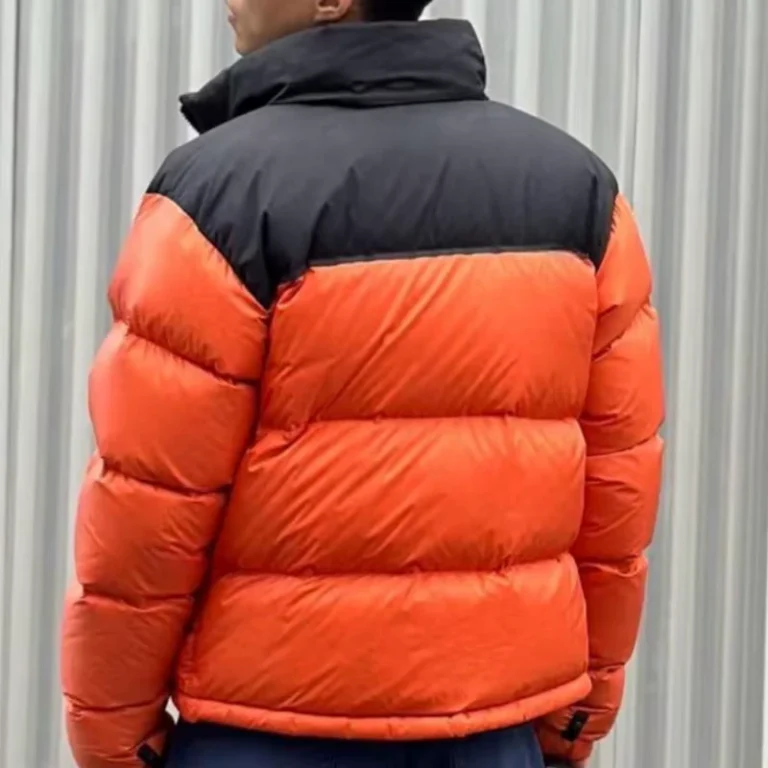 Designer-Winter-Hip-Hop-Letter-Pattern-Custom-Heavy-Shiny-Puffer-Hooded-Black-for-Men
