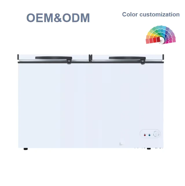 Direct-Cooling-Single-Temperature-Congeladore-Horizontal-Chest-Deep-Freezer-95-Liters-900-Liters-for-Supermarket