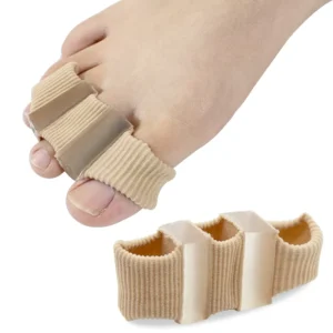 Discount Promotion Five Hole Silicone Gel Fiber Bunion Corrector Toe Separator Orthosis Device Correction Toenail Shaping Thumb