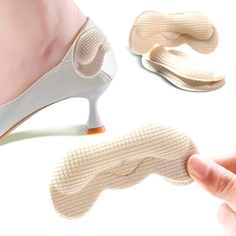 Discreet-High-Density-Resilient-Cotton-Mesh-Heel-Pad-Self-Adhesive-Anti-Rub-Anti-Slip-Large-Size-for-Women