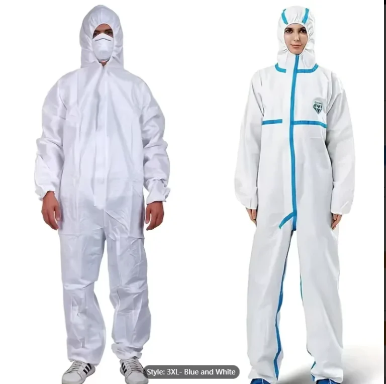 Disposable-65g-SF-Coverall-Coverall-with-Hood-Work-Coverall