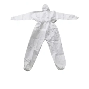 Disposable Adult Protective Coverall with Hood Anti Static Breathable PP SMS MP Coverall Safety Equipment Personal Protective