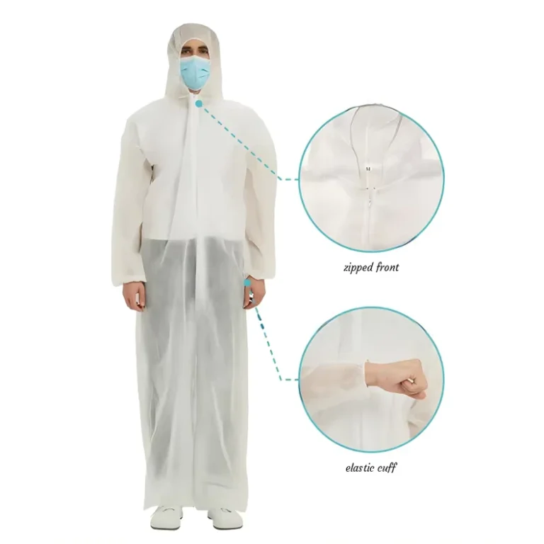 Disposable-Coverall-Breathable-Waterproof-Safety-Work-Clothing-White-Personal-Protective-Coverall