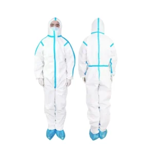 Disposable Coverall Type 5 Sf Nonwoven Protective Coverall