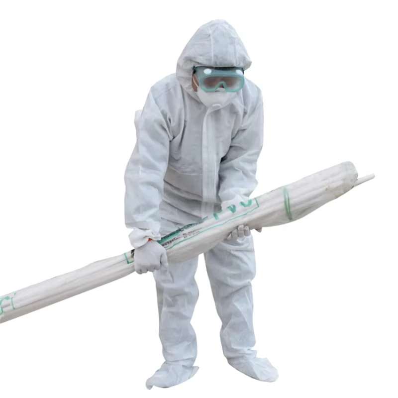 Disposable FR Coverall EN Type 5 Type6 EN 14116 Compliant for Dust and Flame Hazards