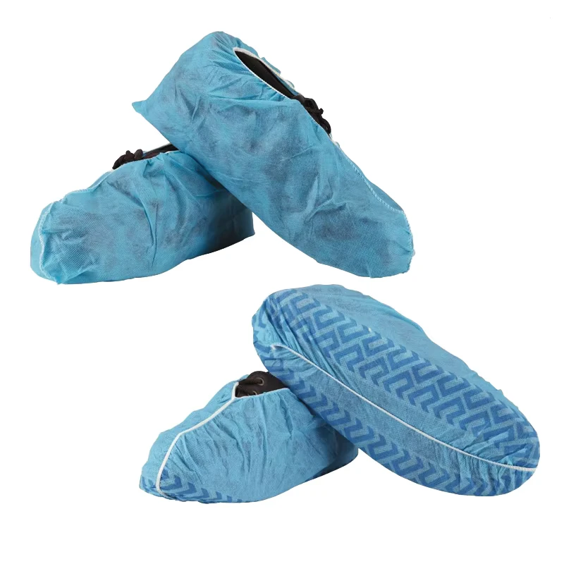 Disposable Non-Woven PP Shoe Covers Non-Slip Waterproof