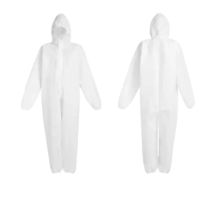Disposable-One-piece-Antistatic-Waterproof-Coverall-with-Welded-Seams-for-Lab-and-Work-Use-and-Level-C-Protection