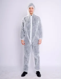 Disposable PP Nonwoven Breathable Waterproof Anti-Static Coverall for Body Protection Household and Apparel Use