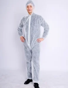 Disposable PP Nonwoven Overall Coverall for Body Protection Breathable & Waterproof Household & Apparel Use Food Industry