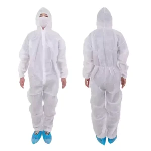 Disposable Polypropylene Coveralls with Hood Various Colors Available